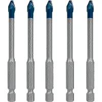 Bosch EXPERT Dakpanborenset HEX-9 | HardCeramic | 5-delig | 6mm - 2608902316