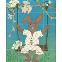 IXXI Vincent de Haas, Desirée van Hattem - 80 x 100 cm - Grote wanddecoratie en posters - Cartoonesk, Speels, Kleurrijk, Illustraties, Kinderkamer