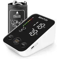 BINTOI BX300 - Bloeddrukmeter Bovenarm - Hartslagmeter - Incl. Opbergtas en Batterijen - 2 Gebruikers