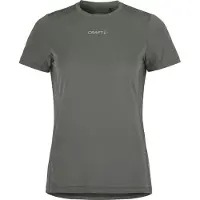Craft Adv Essence Ss Tee 2 W Dames Sportshirt - Granite