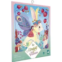 Janod Magische Feeën - Creatieve set met strasssteentjes voor kinderen vanaf 5 jaar
