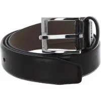 BOSS Leren Riem Elloy-Pc Sz30 Belt W115 Dark Brown Donkerbruin