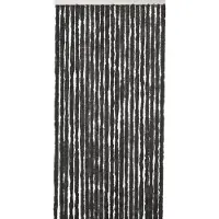 Wicotex Vliegengordijn-kattenstaart- 100x240cm zwart uni in doos