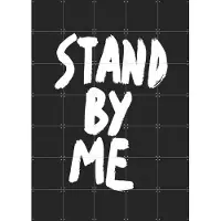 IXXI Stand by me, Marcus Kraft - 100 x 140 cm - Gratis ophangtool - Grote wanddecoratie en posters - Pop art, Illustraties, Grafisch Ontwerp