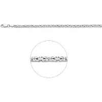 Vigor ketting konings 3,5 mm - Zilver