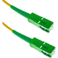 Force Power Lite , Glasvezelkabel SC/APC naar SC/APC - Singlemode - Voor Router - Mannelijk/Mannelijk - 2m, Groen