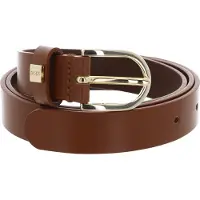 BOSS Riem van echt leer van 2,5 cm, model 'Scarlet'
