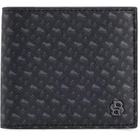 BOSS Billfold-portemonnee met monogram en Double B-detail