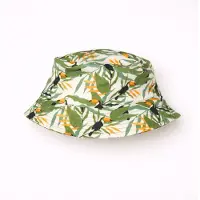 Ducksday - zonnehoed - baby - groen - oranje - jungle - toucan - 5/7 jaar