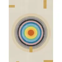 IXXI Point of Balance, The Miuus Studio & Various - 100 x 140 cm - Grote wanddecoratie en posters - Geometrische Kunst, Klassiek, Abstract, Kleurrijk