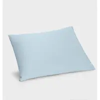 Yumeko Kussensloop Jersey Katoen 50x60 Blauw - Eco, Bio & Fairtrade