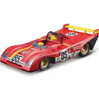 Tobar Miniaturen gemonteerd - Ferrari 1972 Andretti Mar 1/43 Burago