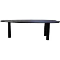 Giga Meubel Eettafel Hana Organisch Zwart 210cm