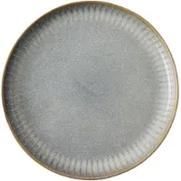Dutch rose Sapphire bord Ø18,5cm grijs grijs Aardewerk Bord