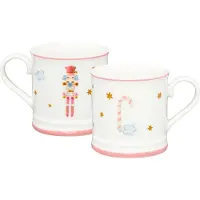Ambition Ballet Mok 380ml - Porselein, Winterpasteldesign