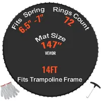 Vevor Vervangende Trampoline Mat