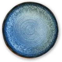 Excelsa Poseidone – Set van 6 Borden – Blauw Keramiek – 26 x 26 cm