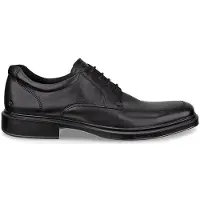 Ecco Helsinki leren heren veterschoenen zwart maat 43