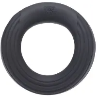 Doc Johnson Rev penis Throbber - Vibrerende penisring - Zwart