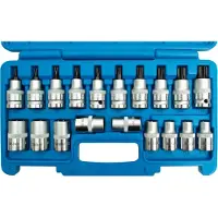 SW-Stahl SW-Stalen doosset sleutels 04180L, 270mm, 157mm, 55mm, gemaakt van chroom-vanadiumstaal, gewicht: 1,812 kg, 1,78 kg, 68 g