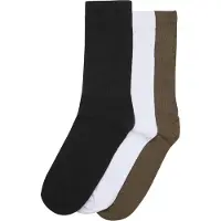 Urban Classics Sokken kaki / zwart / wit
