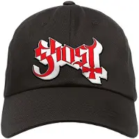 Ghost Cap - Metal-Kids - Logo - voor Kinderen - zwart | Maat S