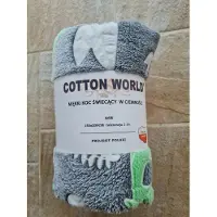 Cotton World Dino Microvezel Deken 150x200cm - Lichtgevend in het Donker
