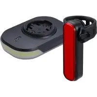 Bbb Cycling Slice 300 Combo Voorlicht & Achterlicht Set – 300 Lumen – USB Oplaadbaar – IPX6 Regenbestendig - Fietsverlichting Racefiets & MTB – BLS-282
