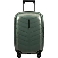 Samsonite Attrix 4 wielen Cabinewagen 55 cm met uitbreidingsplooi groente
