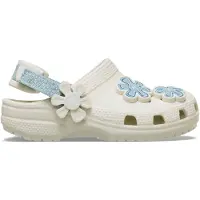 Crocs Klompen Clsc Dnm Flwr Adj BackstrapCgT kind 24 / 25