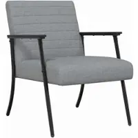 vidaXL Fauteuil Lichtgrijs 59 x 75 x 78 cm Stof