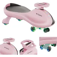 Usorteret Focus 35 - Zwaartekracht Ride-On - LED-wielen - 360° Stuur - Tot 100 kg - Roze