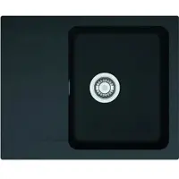 Franke Orion - OID 611-62 tectonite spoelbak, 62x50 cm, zwart 114.0288.569