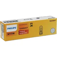 Philips T10 Wy5w 12v 5w Gloeilamp 10 Eenheden