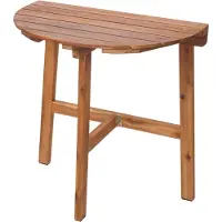 Mendler Klaptable HWC-L19, tuintafel, balkon tafel, inklapbaar voor binnen- en buitengebruik, acaciahout, -gecertificeerd, 71x70x34 cm
