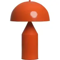 Bamyum Tafellamp I Lipeo I Tafellamp E27 Metaal Oranje Paddestoel Bureaulamp Paddestoellamp Bedlampje Tafellamp Paddestoellamp Verlichting