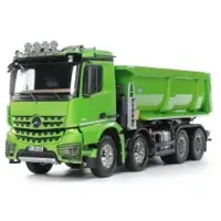 Tamiya Modelbouwpakket Auto - 47523 RC Vrachtwagen - Mercedes Benz Arocs 4151 Kiepwagen 8x4 Candy Groen RC Plastic - 1:14 - Modelbouw