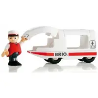 BRIO Houten Trein met Machinist - Speelgoed 3 Jaar+