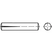 Toolcraft TO-6865860 Conische kerfpaspen RVS A1 100 stuk(s)
