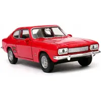 Welly Ford Capri 1969 Metalauthal Modellen Schalal 1:34-39 Rood