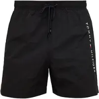 Tommy Hilfiger Underwear Zwemshorts zwart / wit