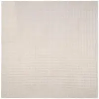 vidaXL Vloerkleden Vierkant SIROLO Beige 120 x 120 cm Polyester