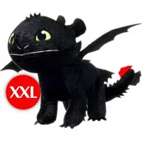 Hoe Tem je een Draak Toothless - / How to train your dragon Pluche Knuffel XXL 100 cm