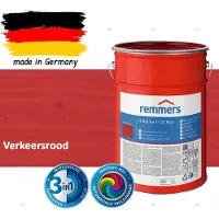 Remmers Induline T-770 PLUS Transparant – Verkeersrood – 5 L – Opvolger GW 310 Houtbeits