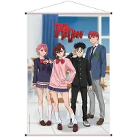 Sakami Merchandise Dandadan Wallscroll Ghosts, Aliens & Homework 60 x 90 cm Poster & Wallscrolls
