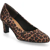 Bonprix Pumps bruin / brokaat / zwart