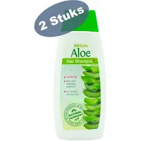 Regal Aloe Revitalizing Hair Shampoo Voordeelverpakking 2 Stuks – Shampoo met Natuurlijke Aloë Vera – voor Normaal & Droog Haar – Natuurlijke Ingrediënten – 2 x 250ml