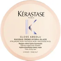 Kérastase - Gloss Absolu Masque Riche Crème Hydra-glaze Hydraterend Anti-frizz Haarmasker - Voor Dik, Pluizig Haar