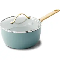 Greenpan Steelpan Padova Smokey Blue Met Keramische Antikleeflaag 18 cm