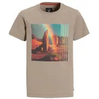 Me & My Monkey T-shirt zand Beige Jongens Katoen Ronde hals Printopdruk - maat 158/164